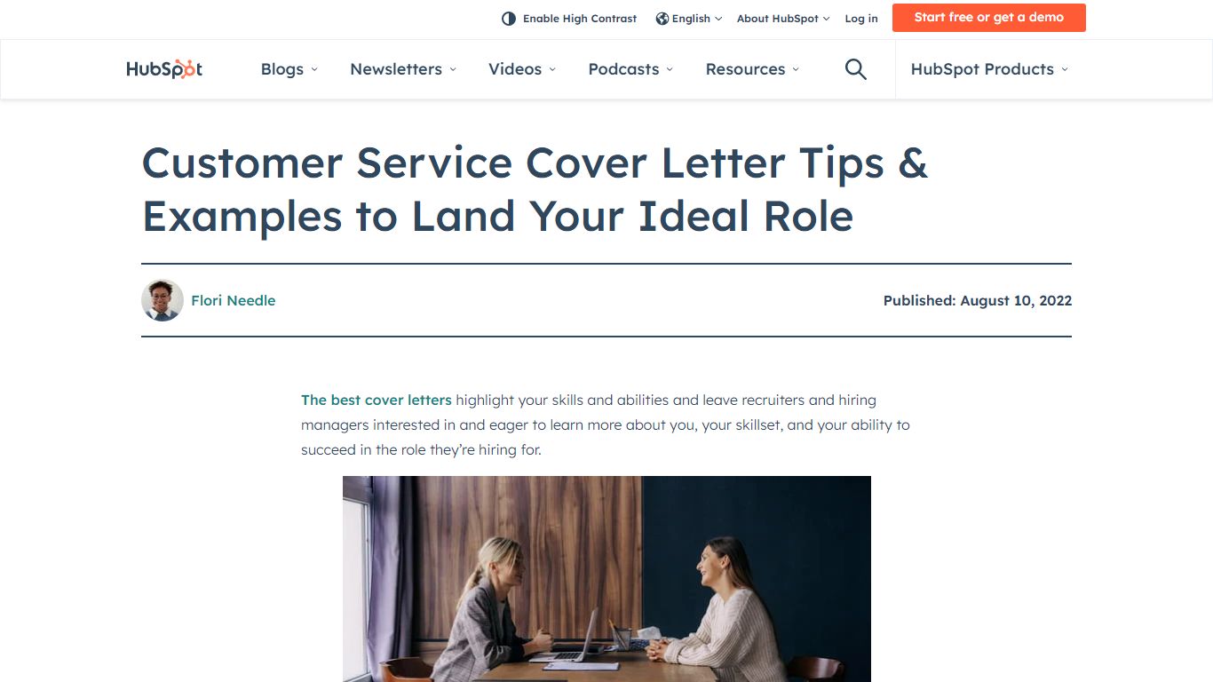 Customer Service Cover Letter Tips & Examples to Land Your Ideal Role